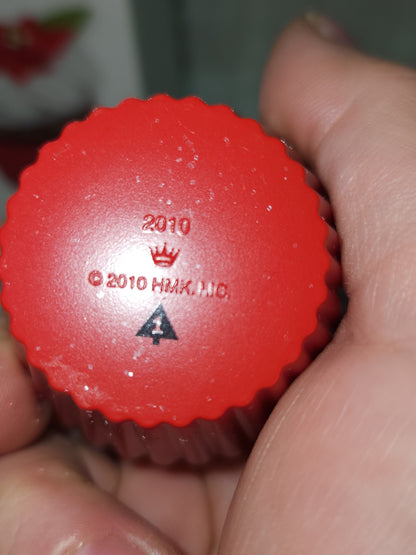 Hallmark Keepsake ornament 2010 Oh So Sweet! Christmas Cupcakes First in Series hoc1