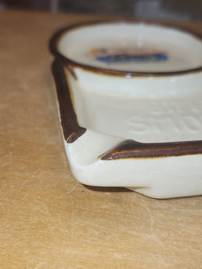 Vintage Sip N' Smoke Ceramic Ashtray Pioneer Village Minden Nebraska ash3