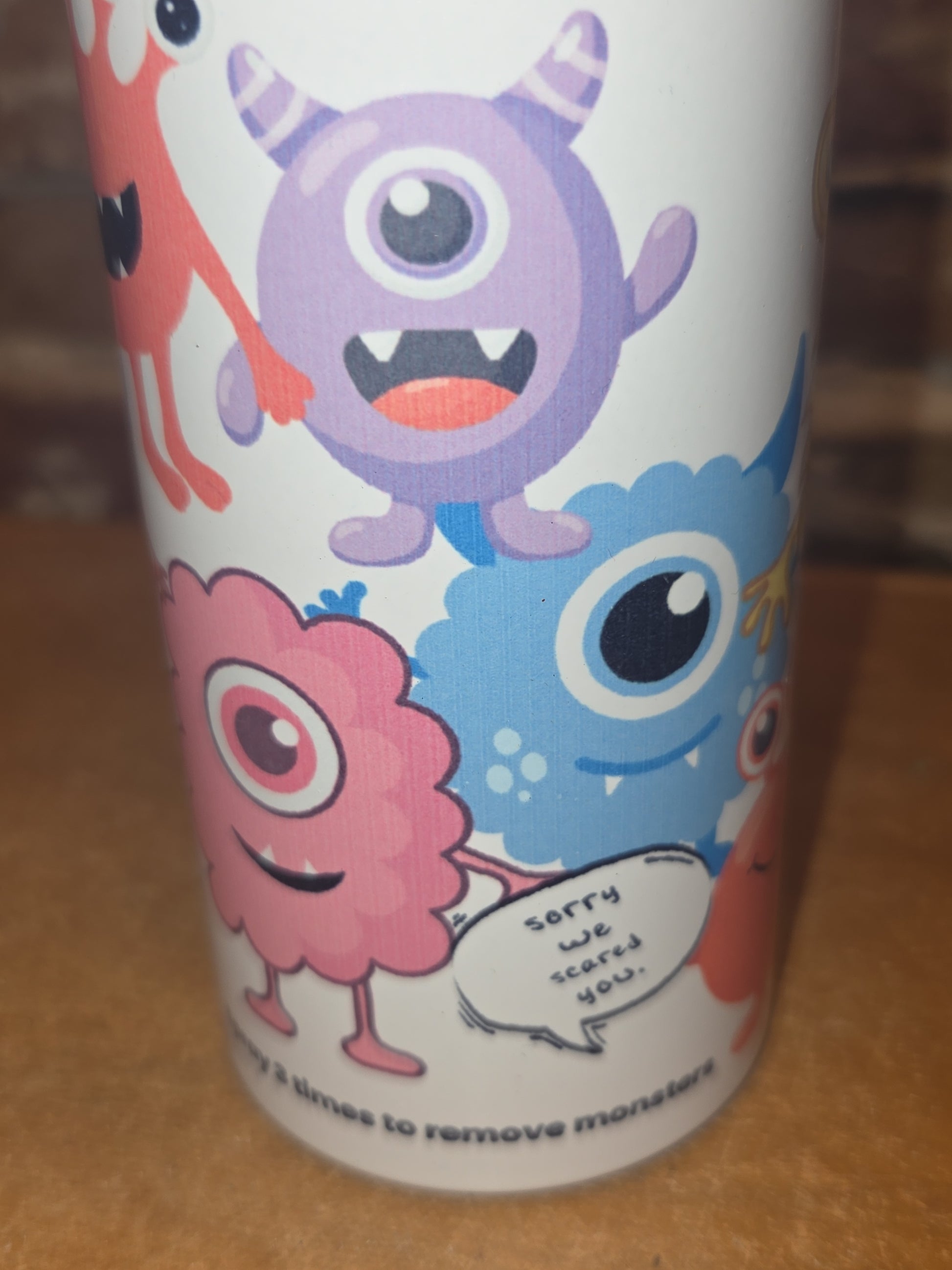 Monster Removal Spray Empty Spray Bottle for Children to Scare Monsters Away and Tame Their Fear of Monsters. Sp1