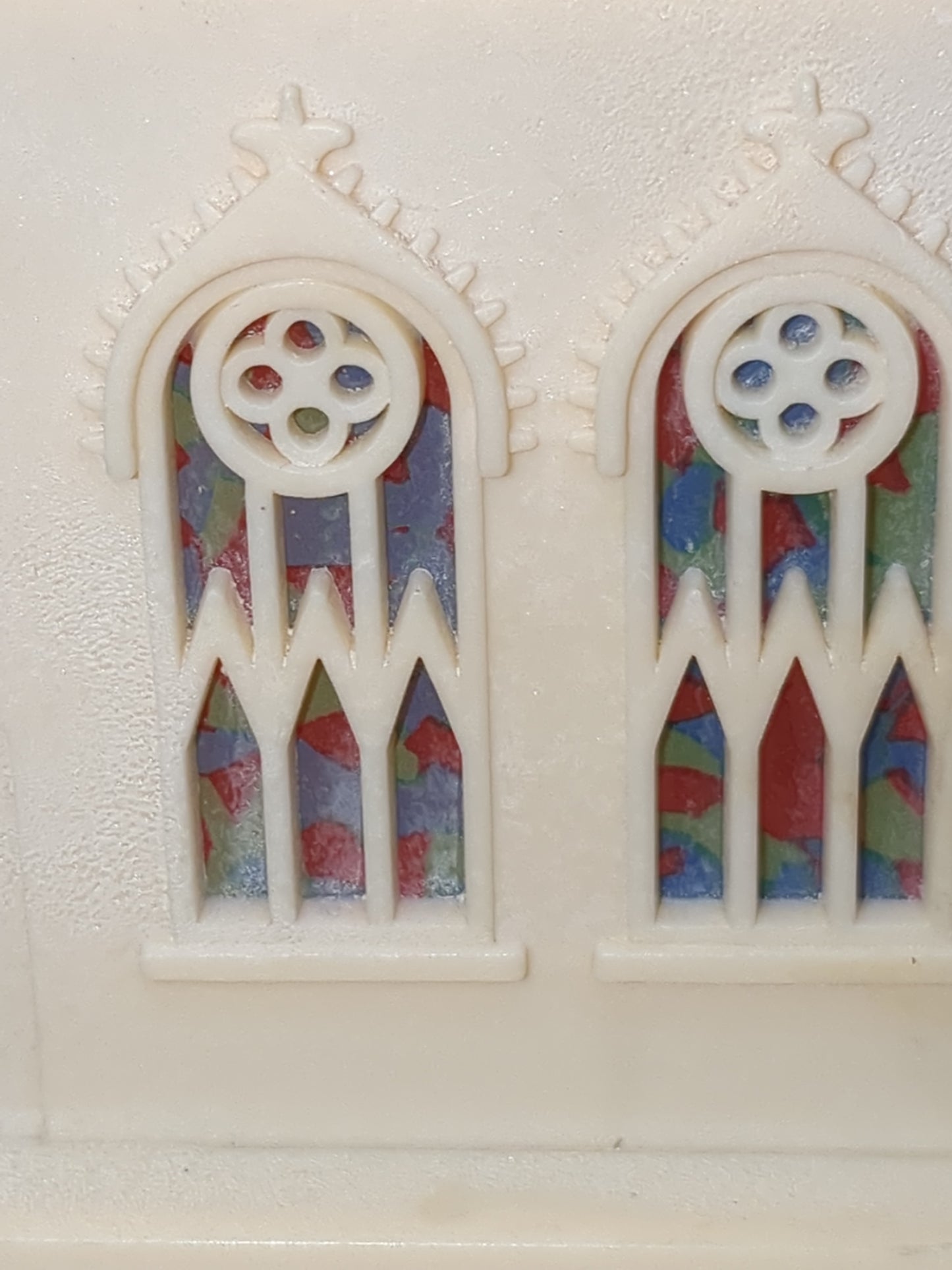 Vintage Raylite Church AS IS No Music Lighted Bulb Added Not Original