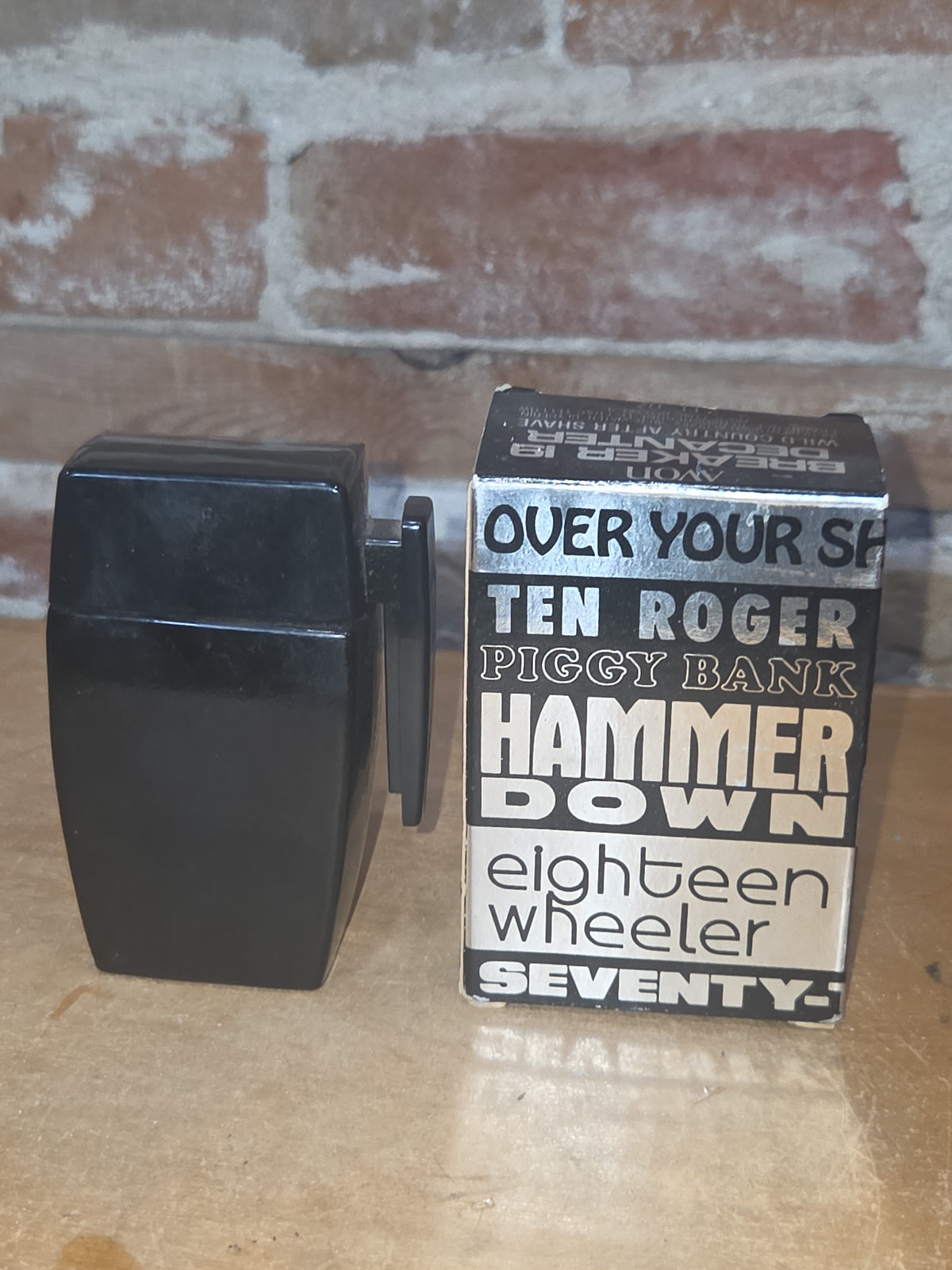 Vintage Avon Breaker 19 Wild Country After Shave EMPTY av011