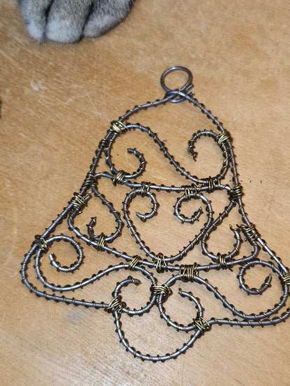 Handmade Wire Twist Ornaments Set of 16