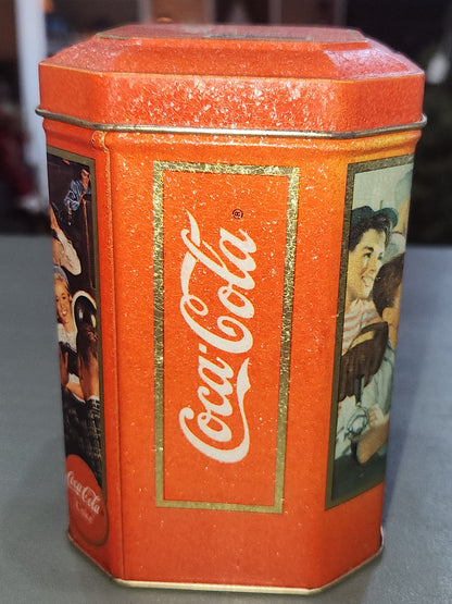 Vintage Tin Coca Cola Red Tin Maltshop Coke cct53