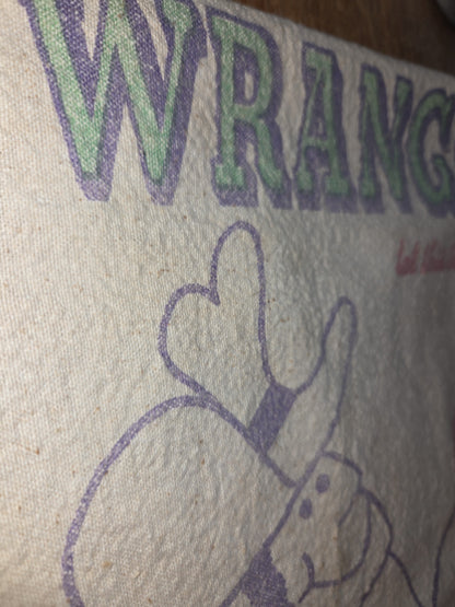 Vintage Alfalfa Seed Sack Wrangler Nebraska 1983 Read Description sa5