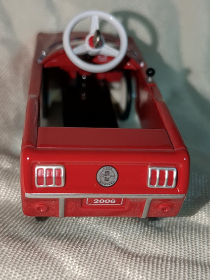 Vintage Hallmark Keepsake Ornament 1964 1/2 Ford Mustang 13th in Kiddie Car Classics Series 2006 HH410
