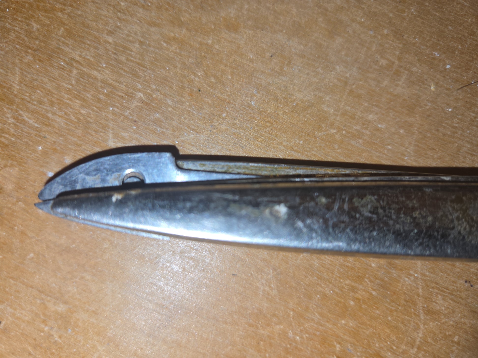 Vintage Richards of Sheffield England Radiant Golden Age Rustless Sewing Scissors Made in England sc9