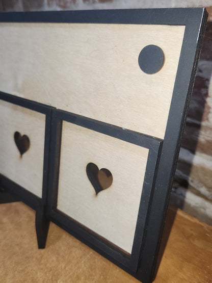 Interchangeable Rectangle Frame to hold Interchageable Insert Set DECORATIVE INSERT SET SOLD SEPARATELY if8
