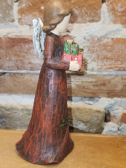 Christmas Angel Figurine Gifts Holly an21