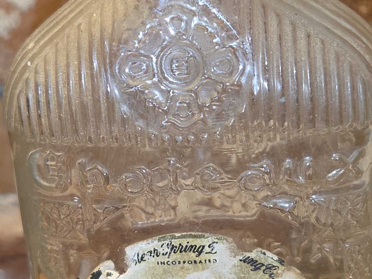 Vintage Liquor Bottle CHATEAUX Peppermint Schnapps vlb1