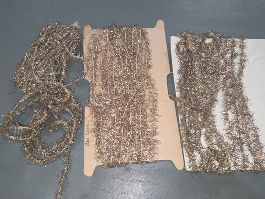Antique Wire Tinsel Garland AS IS hg6