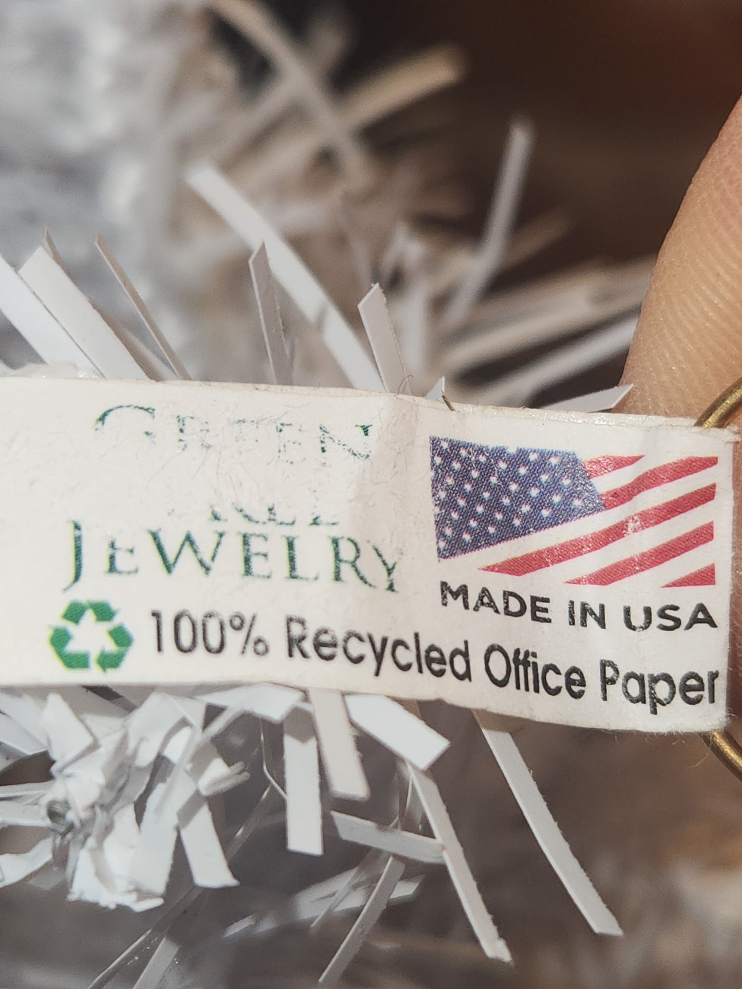 Pickle Ornament 100% Recycled Paper o07