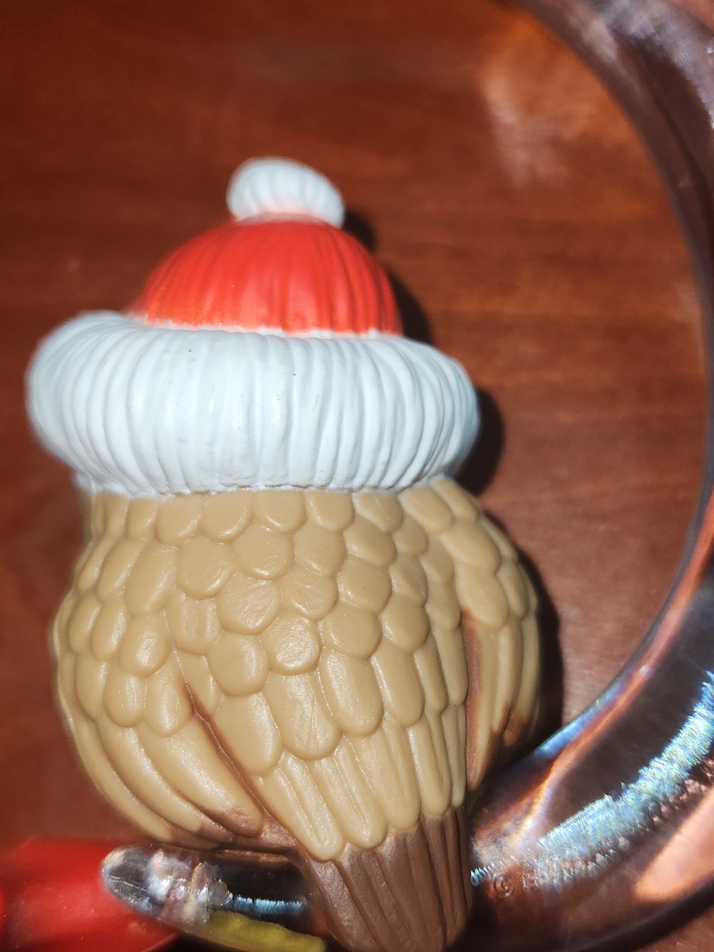 Vintage Hallmark Keepsake Ornament Miniature Christmas Owl 1984 NO BOX