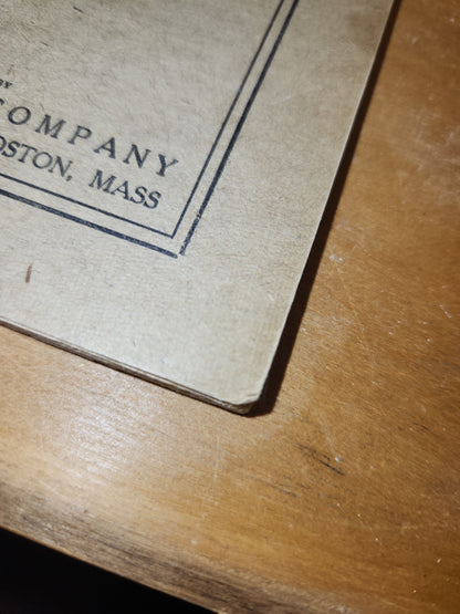 Vintage Outline Studies In Literature Maud Elma Kingkey, AM A Tale of Two Cities The Palmer Company Boston, Massachusetts bk99