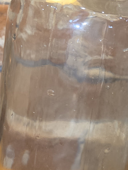 Vintage Medicine Bottle Amboy Formaldehyde Cleveland Perth Clear Glass vmb02