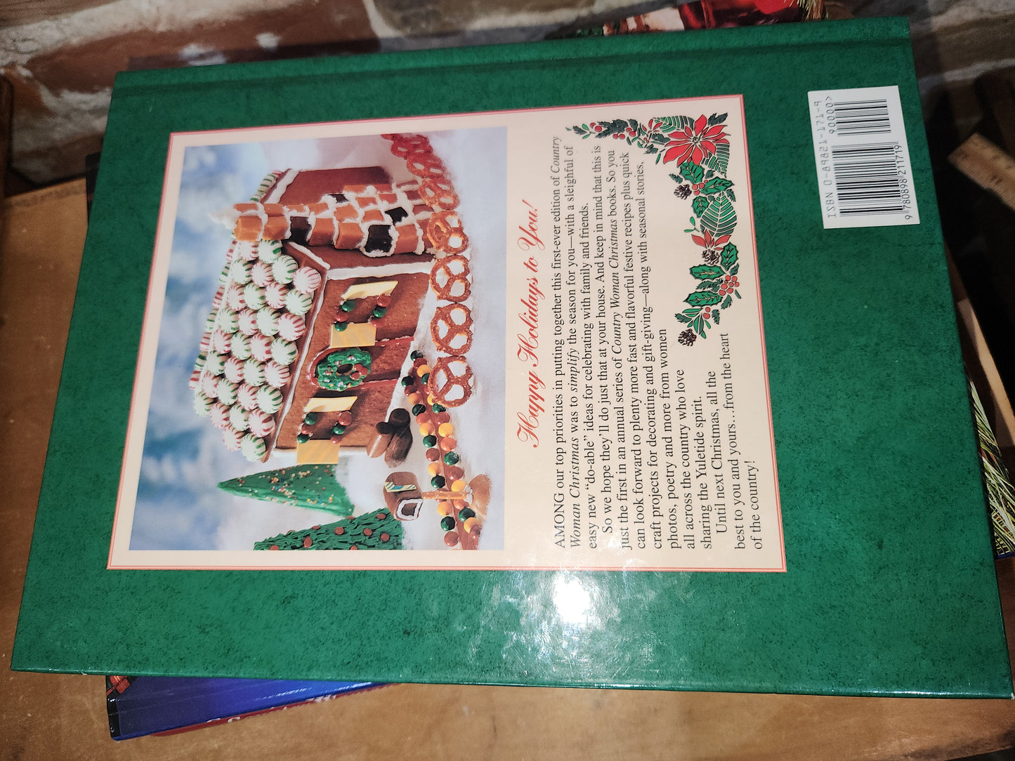 Vintage Books Country Woman Christmas Set of 7 1996-1997 and 1999-2003 Missing 1998