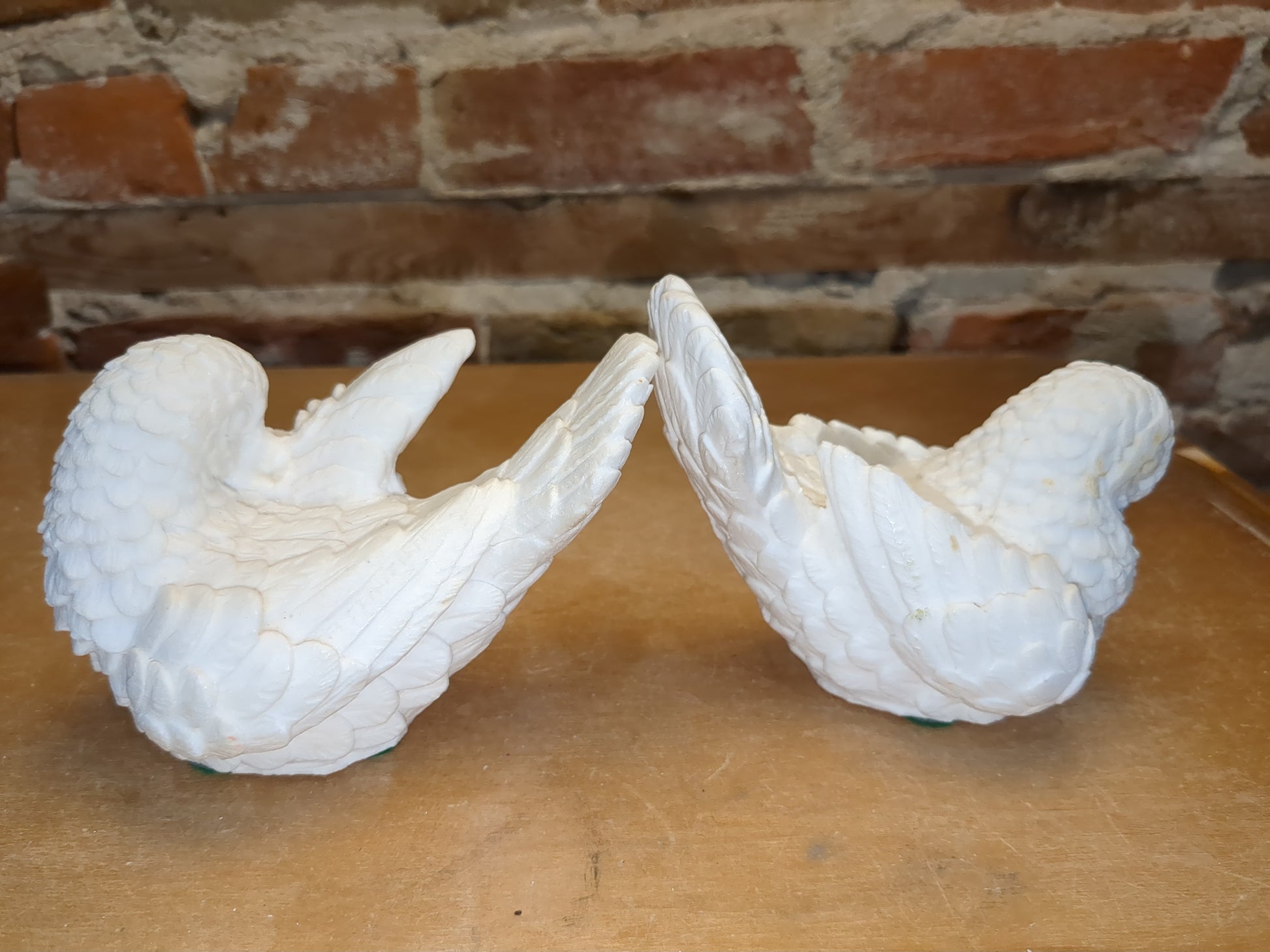 Vintage A. Santini Dove Figurines Made in Italy bf2