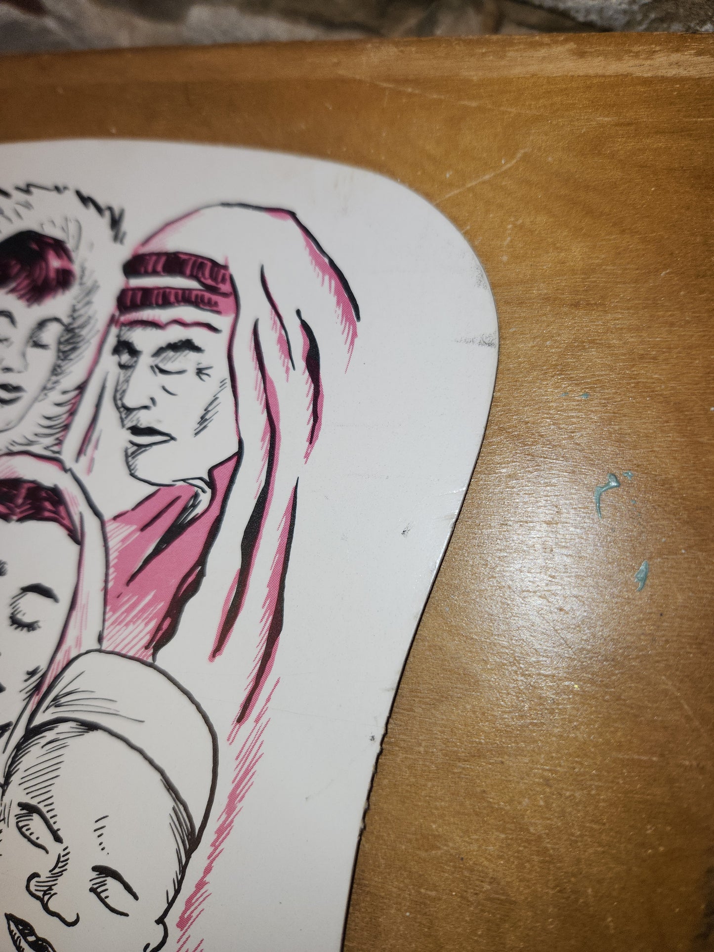 Vintage Advertising Hand Fan & Envelope Bringing Christ To The Nations Lutheran Hour St Louis 10, MO AS IS af4