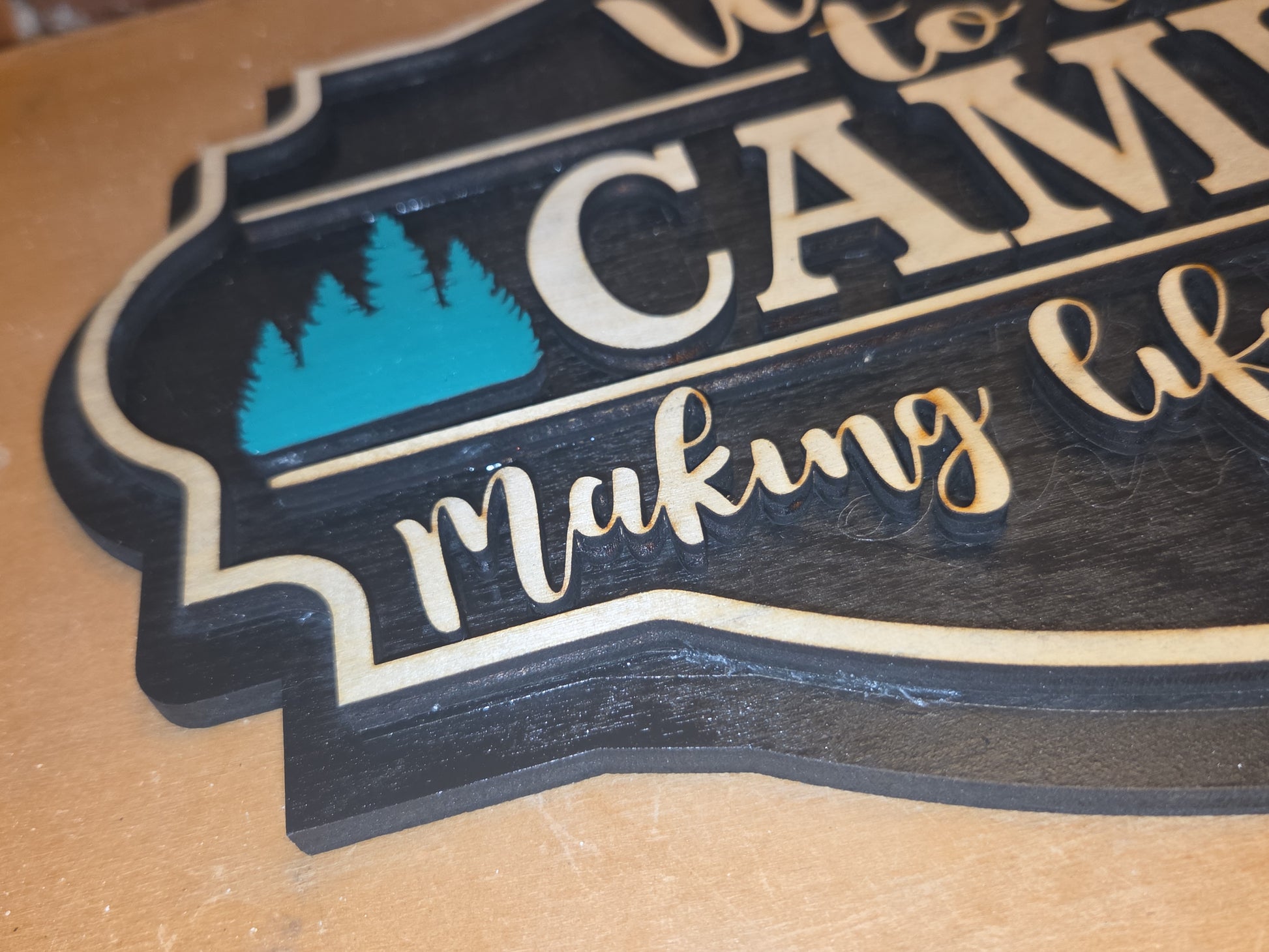 Welcome to our Camper Sign Making Lifetime Memories