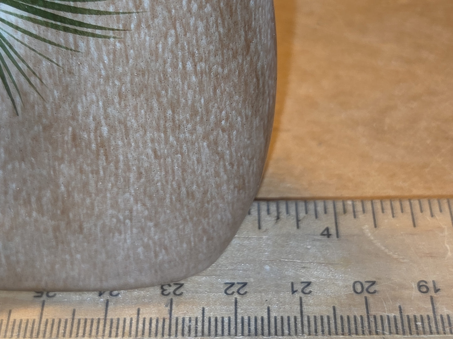 Vintage Gladys Wax Pottery Vase from Pinecone Collection South Dakota