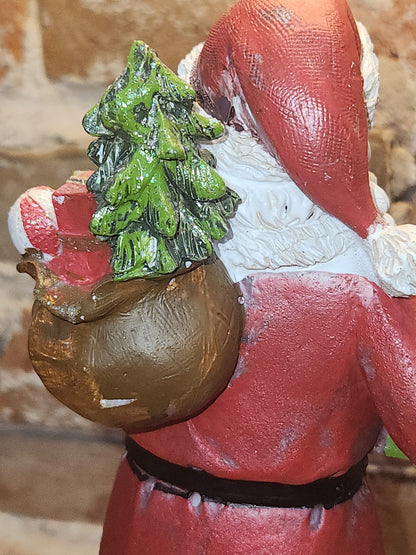 Santa Figurine Gift Santa Bag sf13