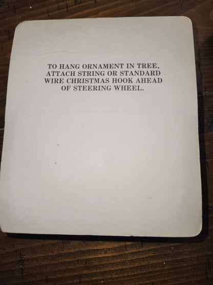 White Farm Equipment 1986 Field Boss 185 Farm Tractor 1/64 Christmas Ornament