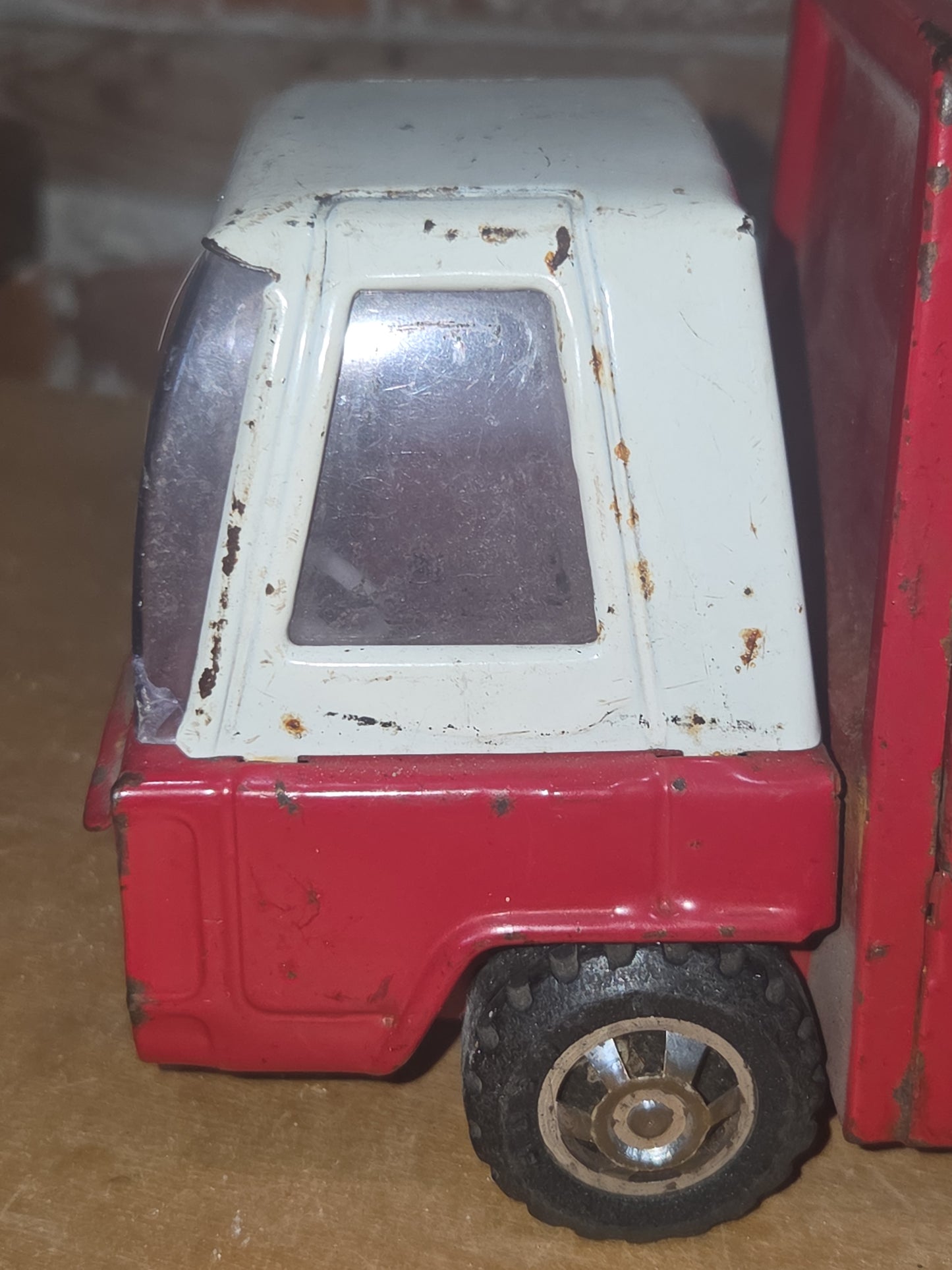 Vintage Buddy L Coca Cola Pressed Steel 9" Delivery Truck 1970s cciy