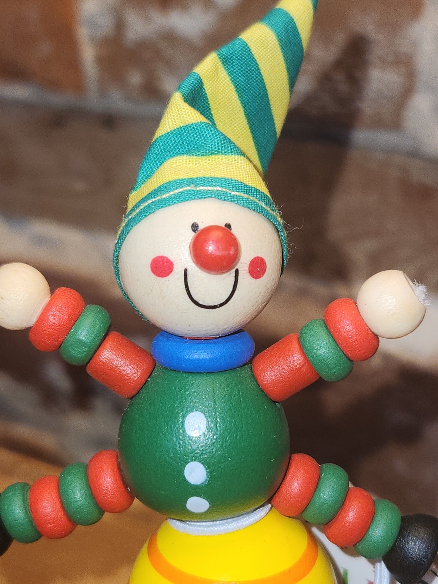 Elf Wooden Push Puppet pp2