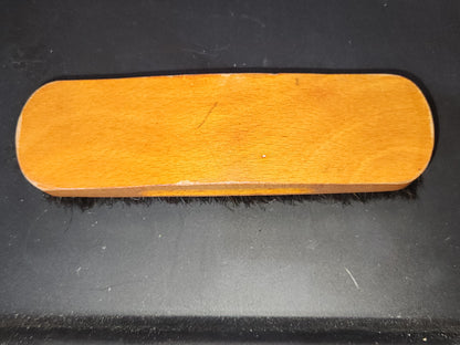 Vintage Wooden Shoe Polish Brush Probable Horse Hair bh4