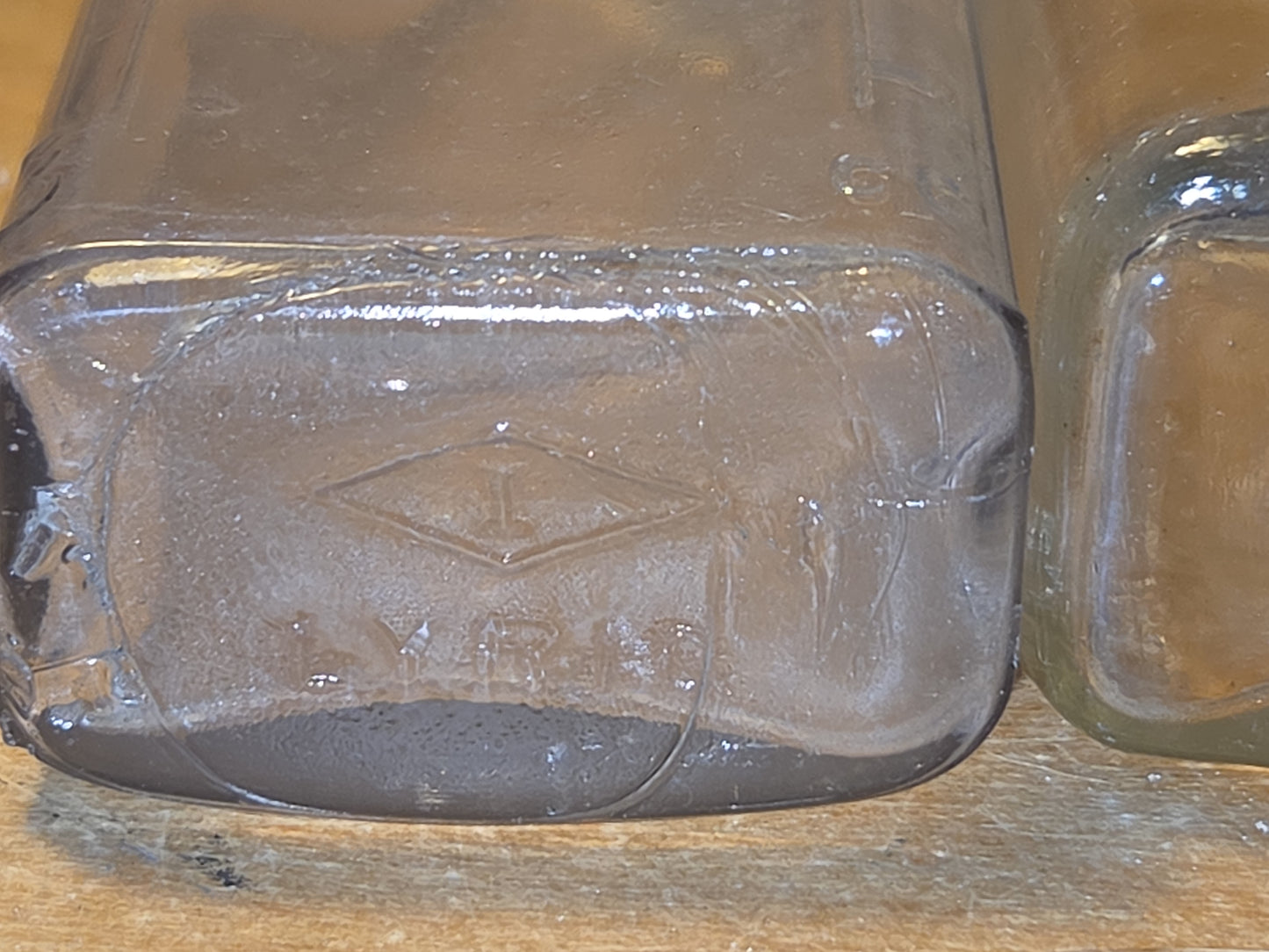 Vintage Medicine Bottles Clear Glass Illinois Glass Company Set of 3 vmb09