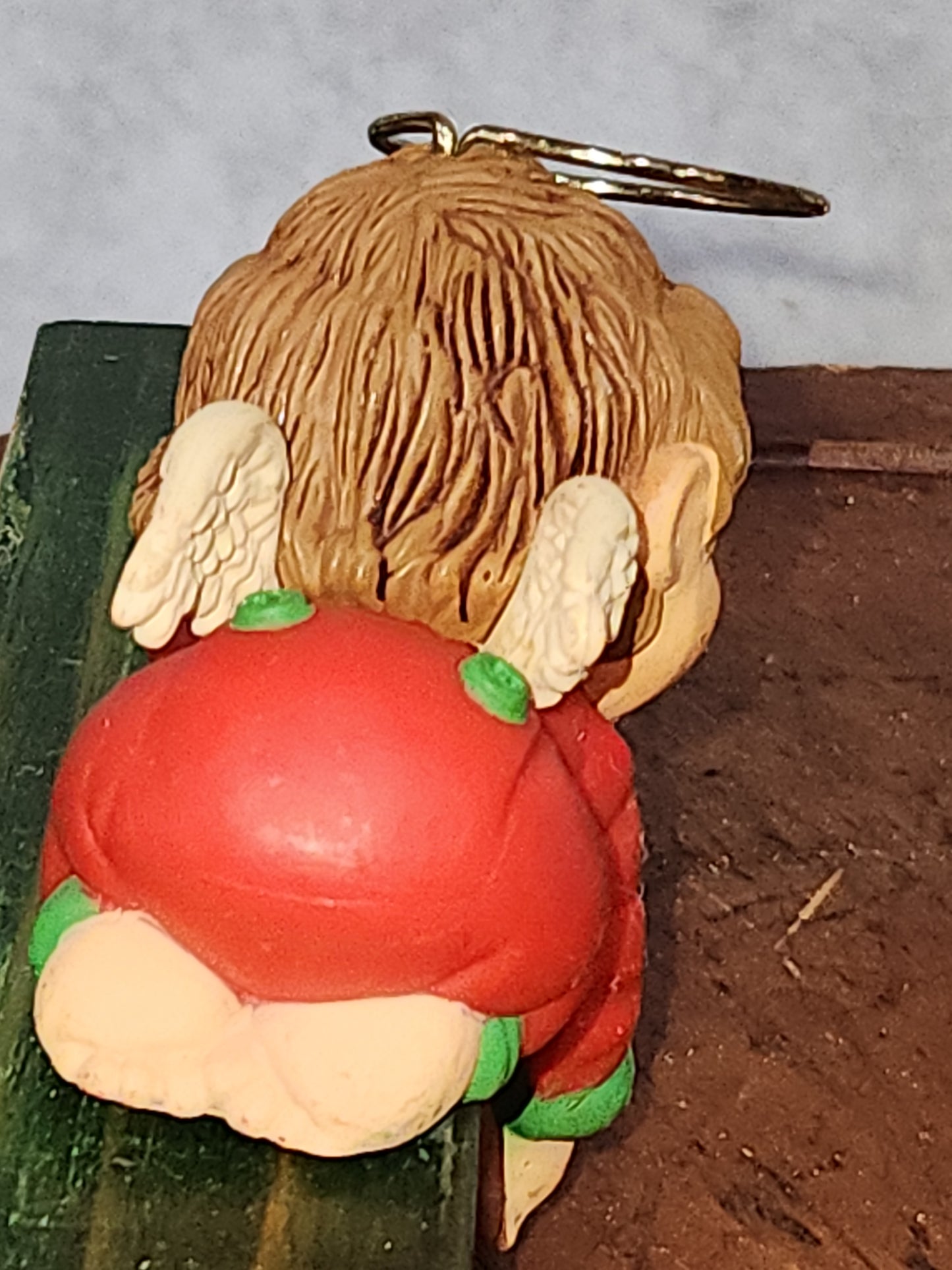 Vintage Hallmark Stocking Holder Angel 1984 sh87