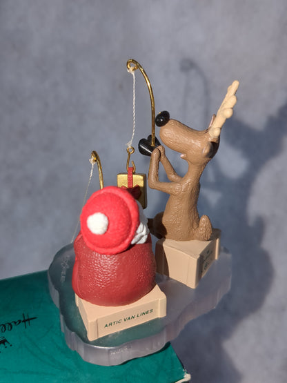 Hallmark Keepsake Ornament Collector's Club 1995 Membership Ornament Fishing for Fun ho48
