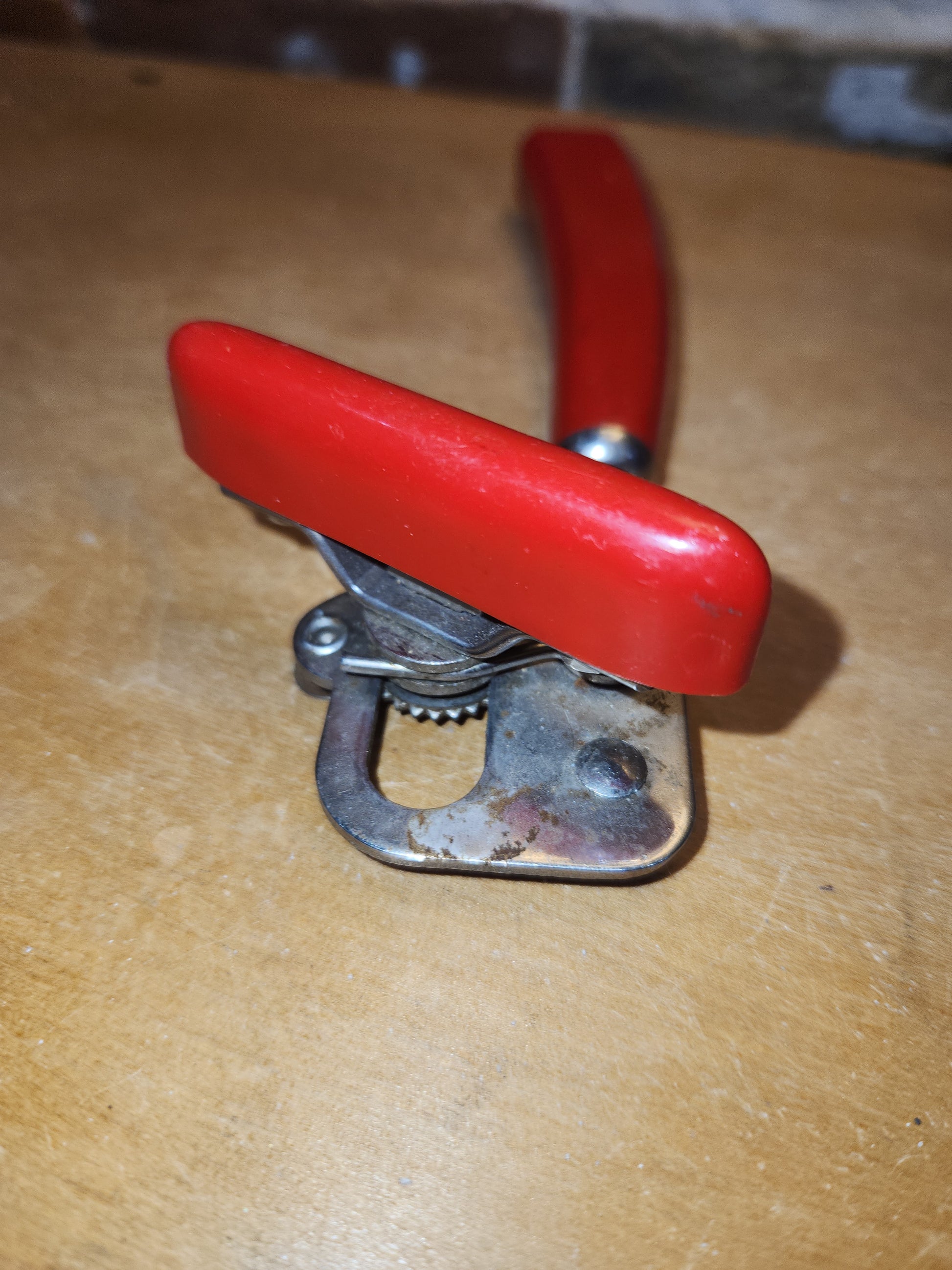 Vintage Manual Hand-crank Can Opener Best Co. N.Y.C U.S.A US Pats. 2190940-2718055 kt60