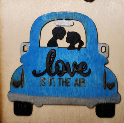 Valentine's Day February Insert Kit for Interchangeable Frame Can Fit Arch, Rectangle, or Square Frame FRAMES SOLD SEPARATELY