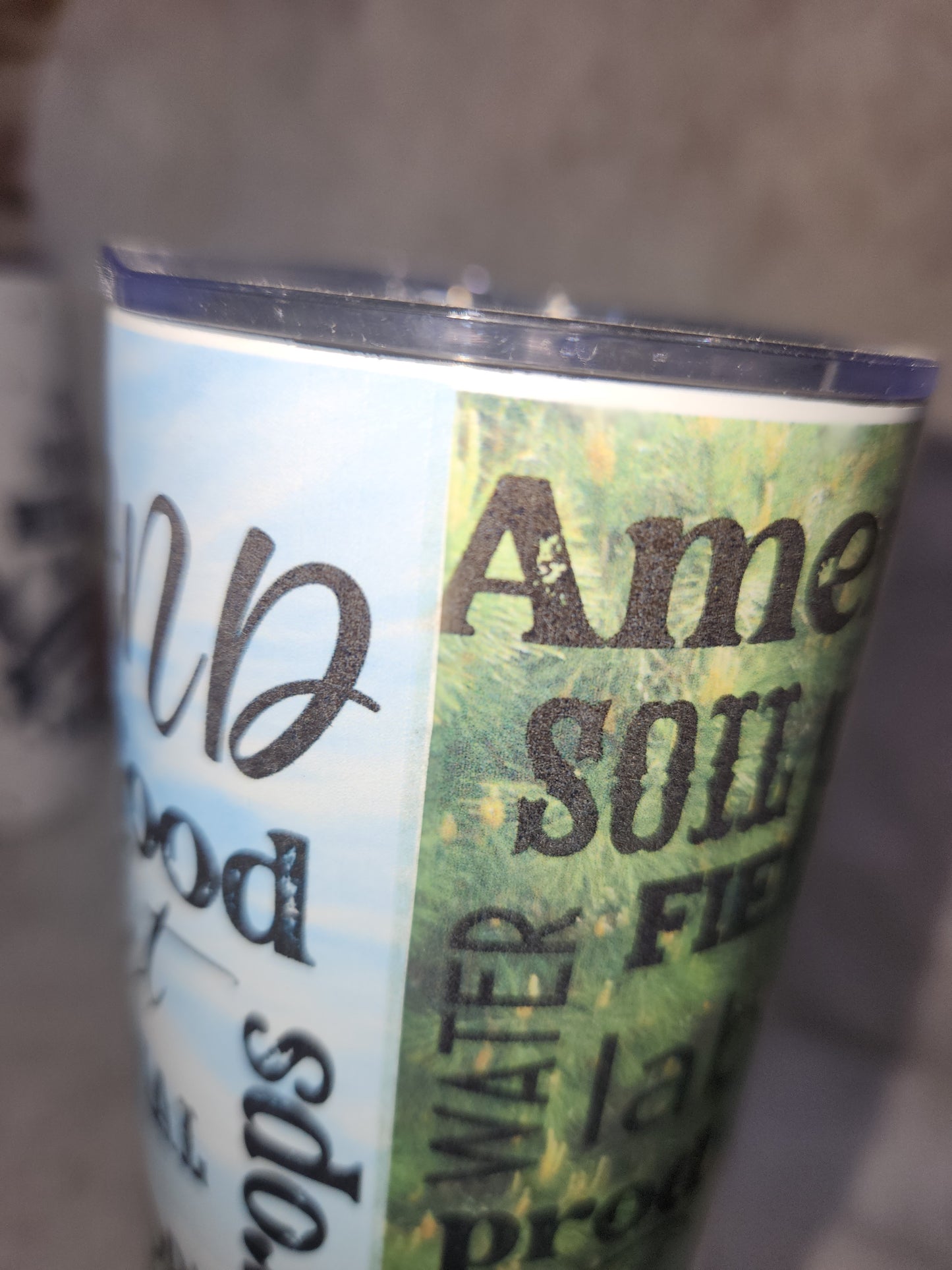 20 oz stainless steel, insulated tumbler farmer tf55