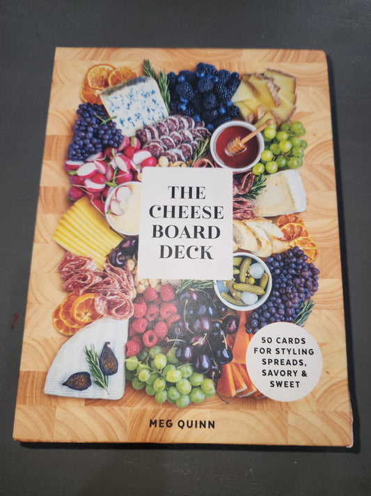 The Cheese Board Deck: 50 Cards For Styling Spreads, Savory & Sweet Meg Quinn bk02