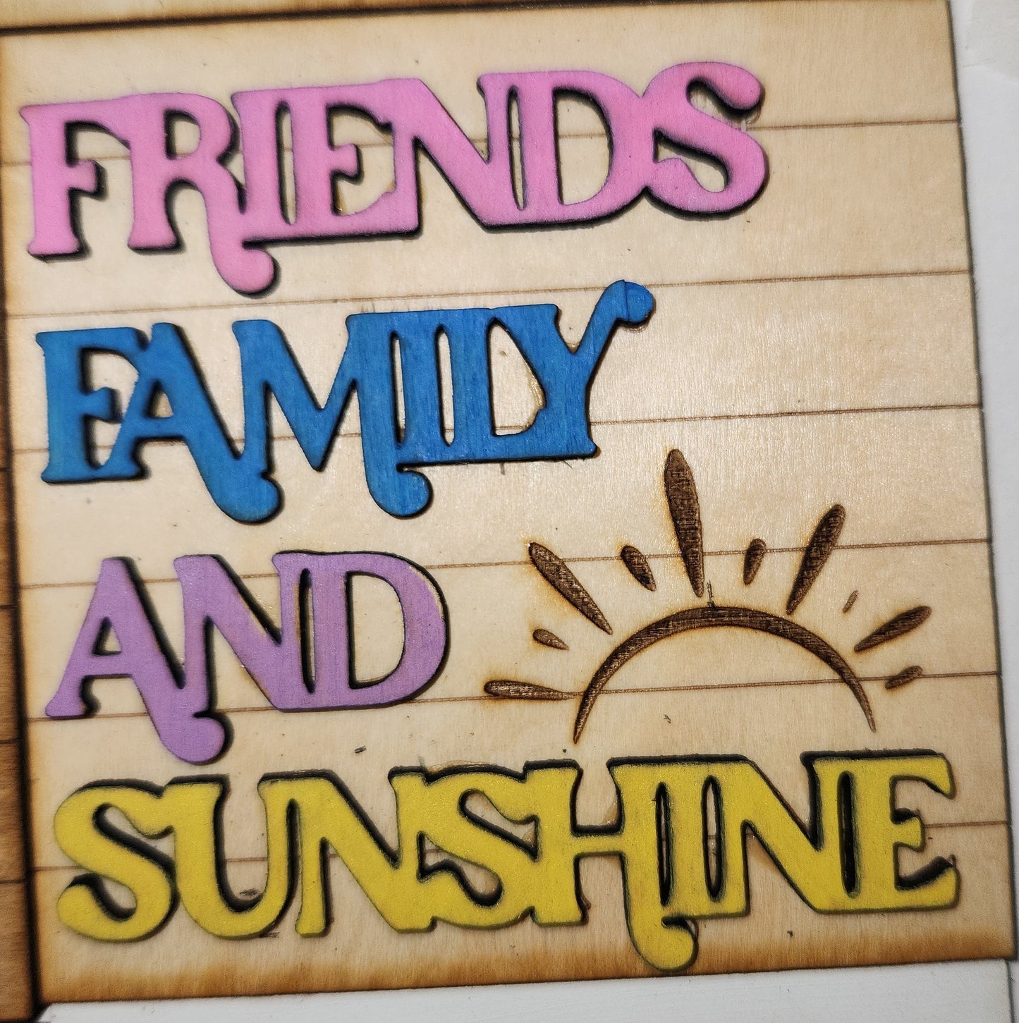 Summer June Insert Kit for Interchangeable Frame Can Fit Arch, Rectangle, or Square Frame FRAMES SOLD SEPARATELY