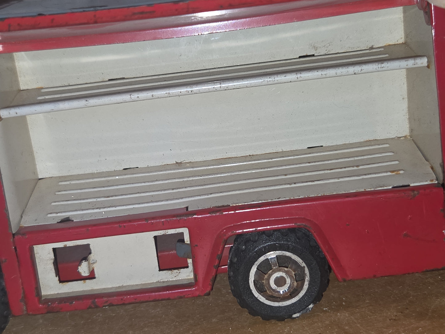 Vintage Buddy L Coca Cola Pressed Steel 9" Delivery Truck 1970s cciy