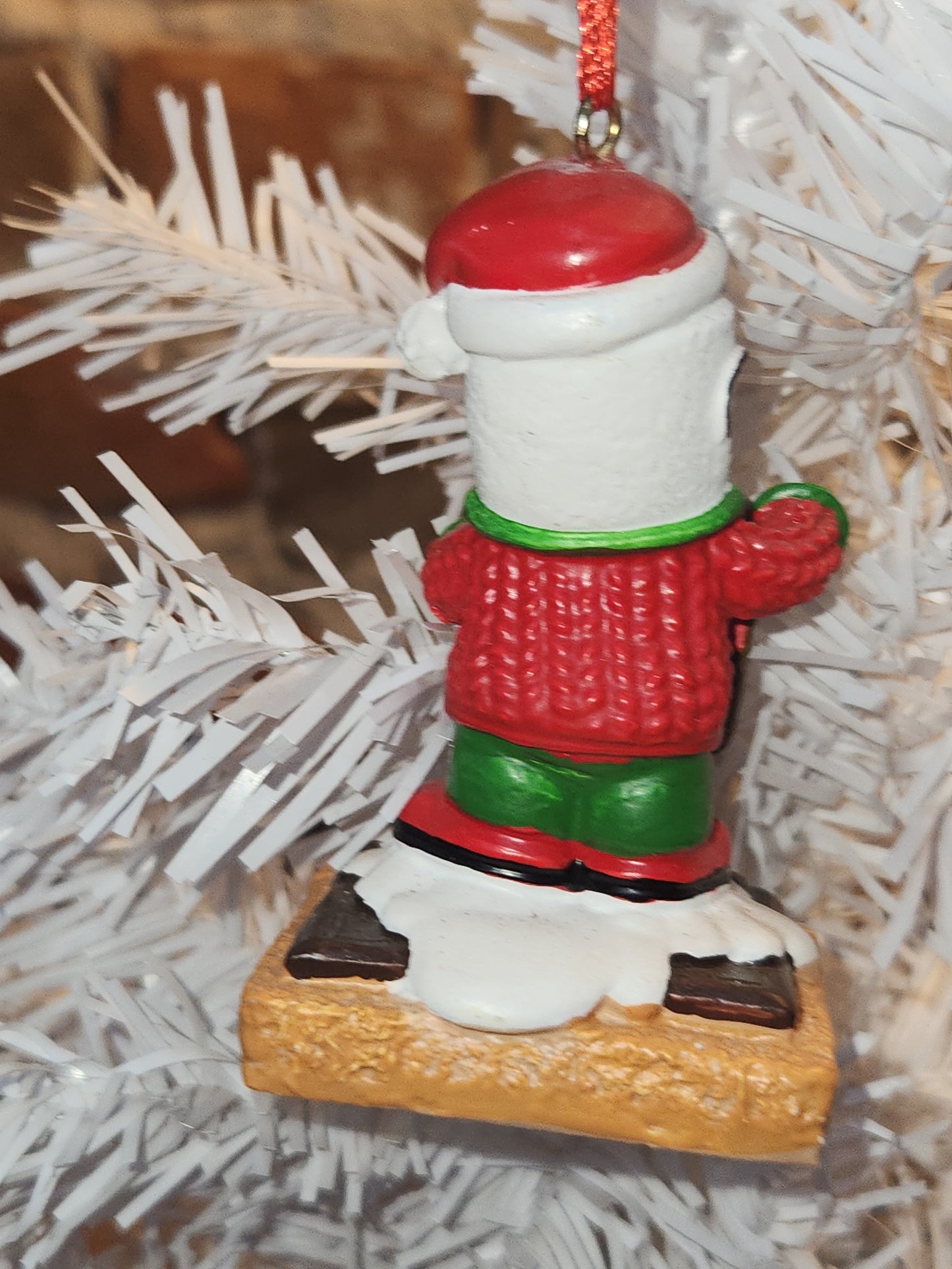S'Mores Marshmallow Teacher Appreciation Ornament mo1