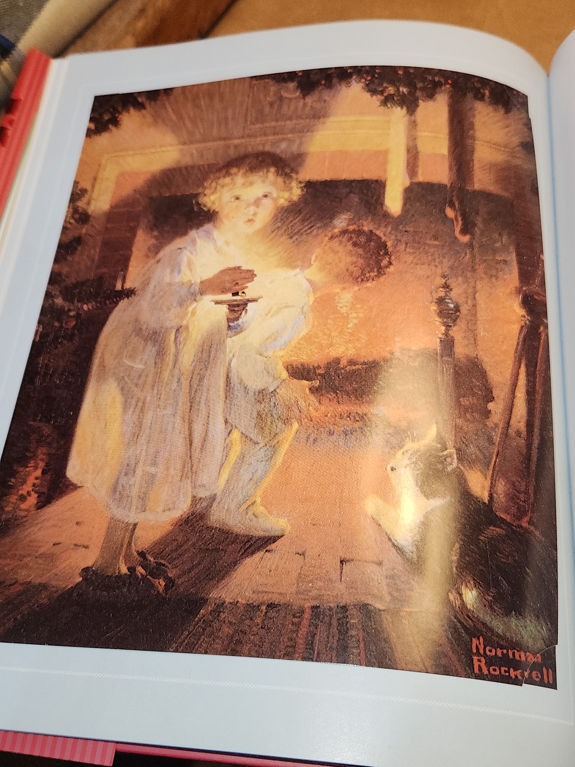 Norman Rockwell's Christmas Book Revised and Updated Edition 8 Frameable Prints bk010