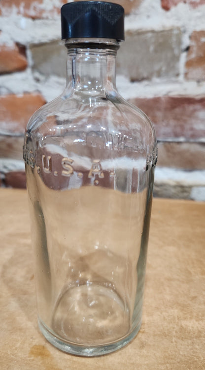 Vintage Medicine Bottle Peacock Chem. Co. St. Louis, USA 6 Inches tall Owens vmb11
