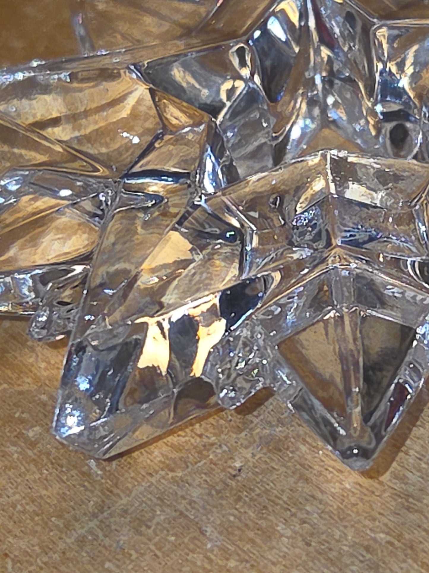 Vintage Waterford Marquis Crystal Annual Ornament 2004 Snowflake Star with Box