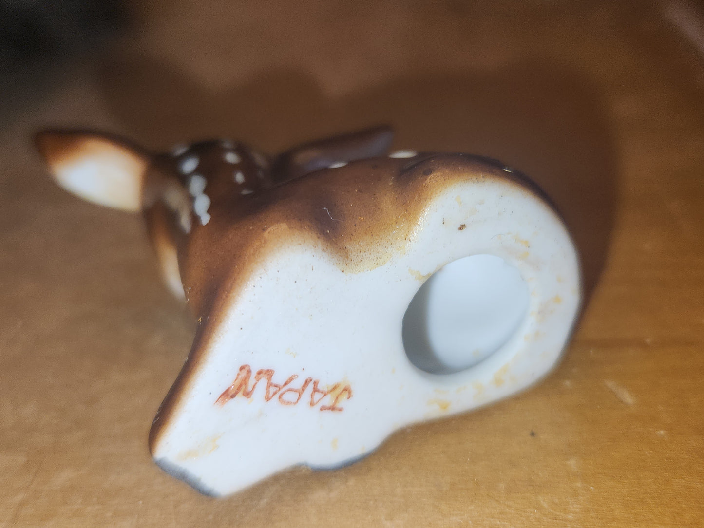 Vintage Ceramic Deer Fawn Calf Figure Japan df6