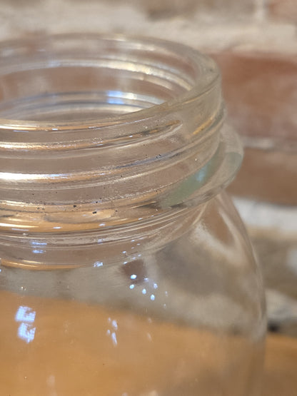 Vintage Quart Jar Ball Perfect Mason Clear Glass Ball Zinc Lid jar05