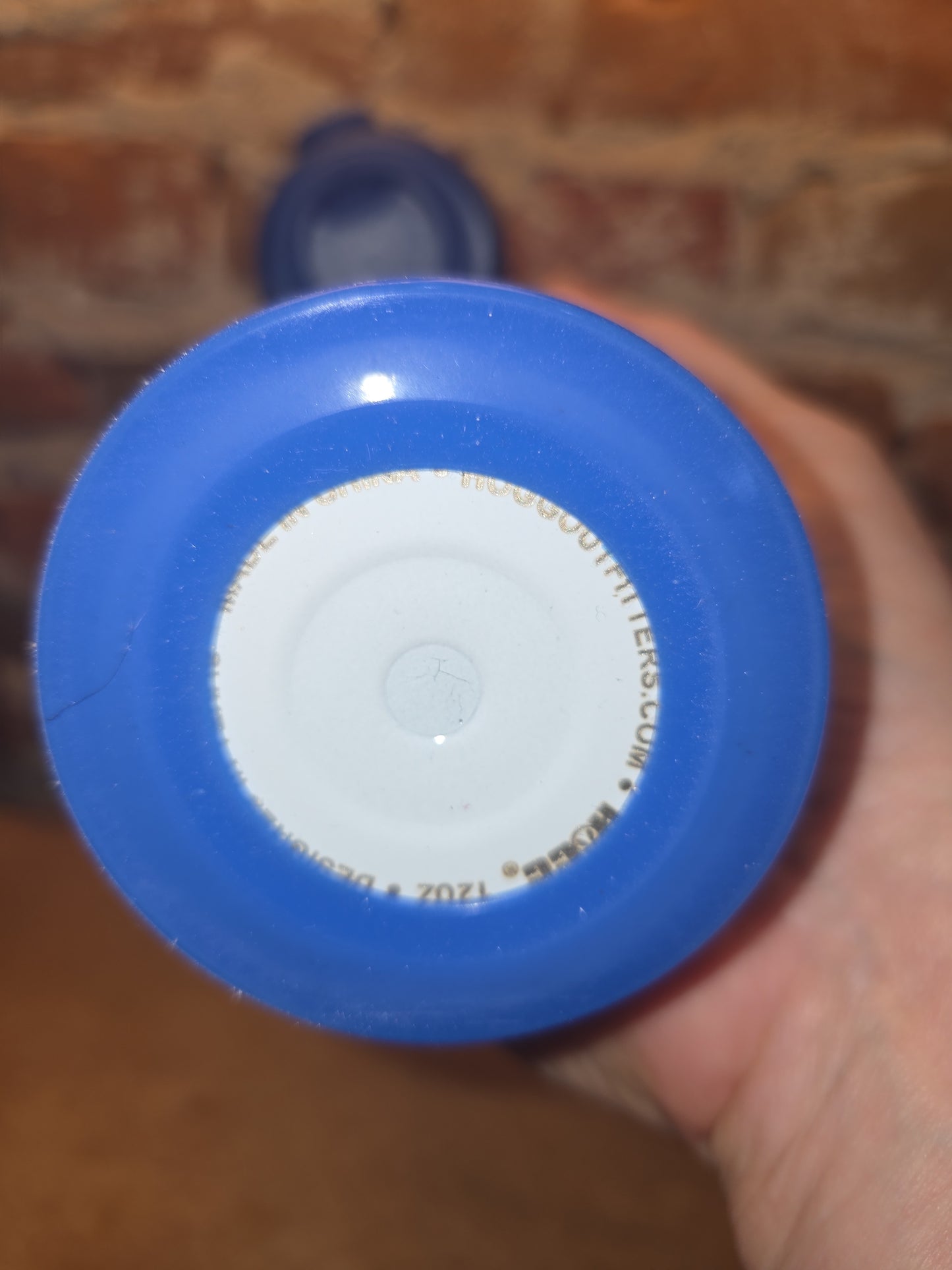 Custom Order Kid's 12 oz Tumbler Sippy Cup with Blue Flip Top Lid