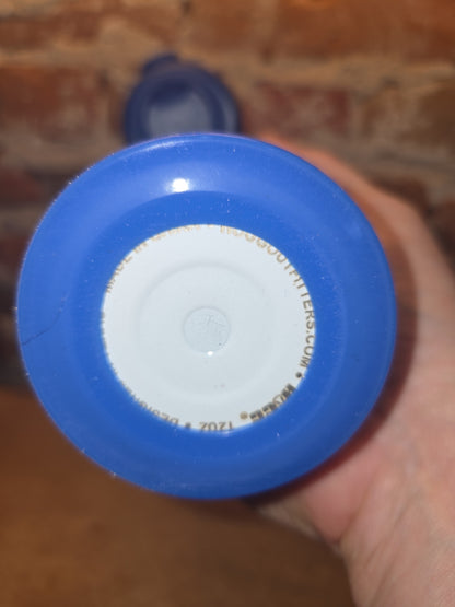 Custom Order Kid's 12 oz Tumbler Sippy Cup with Blue Flip Top Lid
