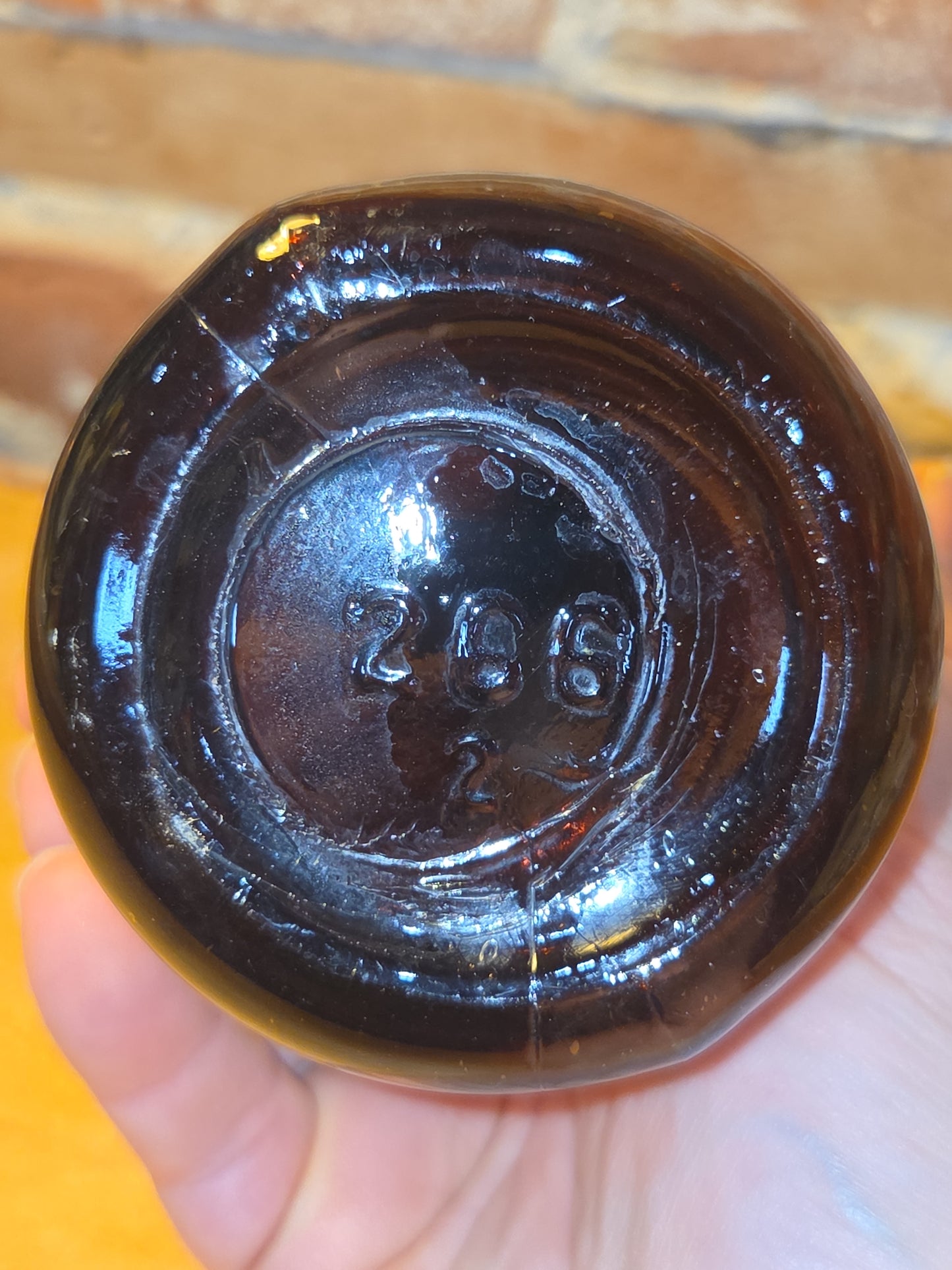 Vintage Medicine Bottles Amber Glass vmb03