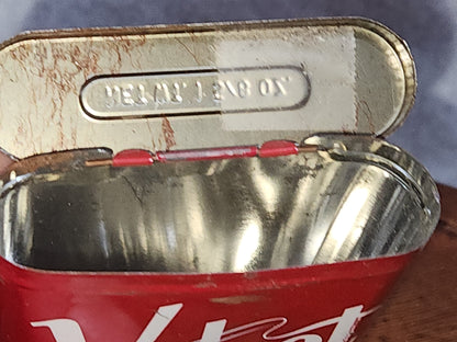 Vintage Tobacco Velvet pipe and cigarette 1 1/2 oz Kentucky tin977