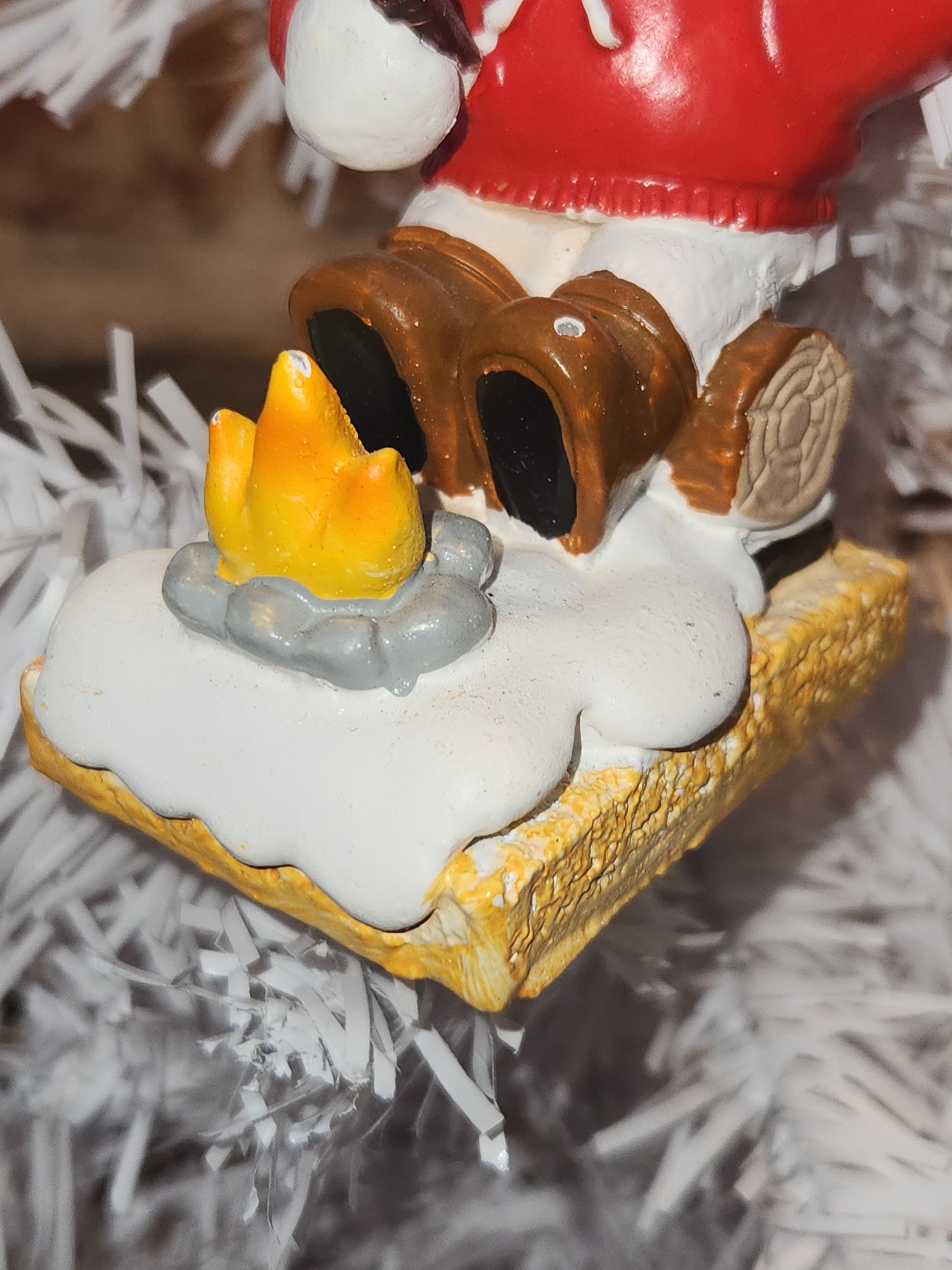 S'Mores Marshmallow Camper S'mores Making Ornament mo9