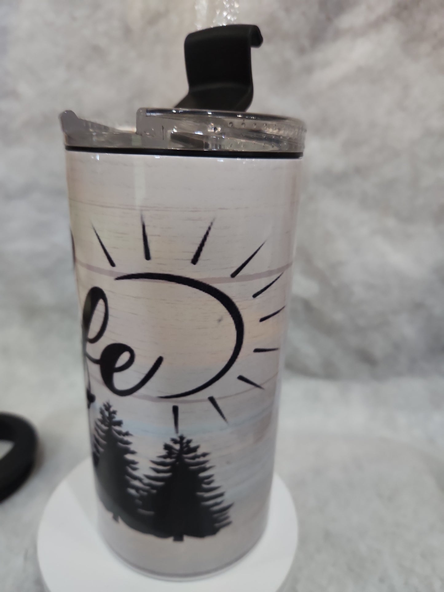 20 Oz Tumbler And Can Cooler Lake Life Cuz Beaches Be Salty 17ll