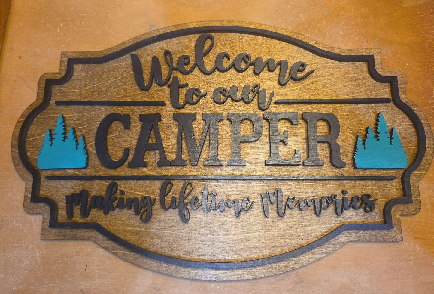 Welcome to our Camper Sign Making Lifetime Memories ds97
